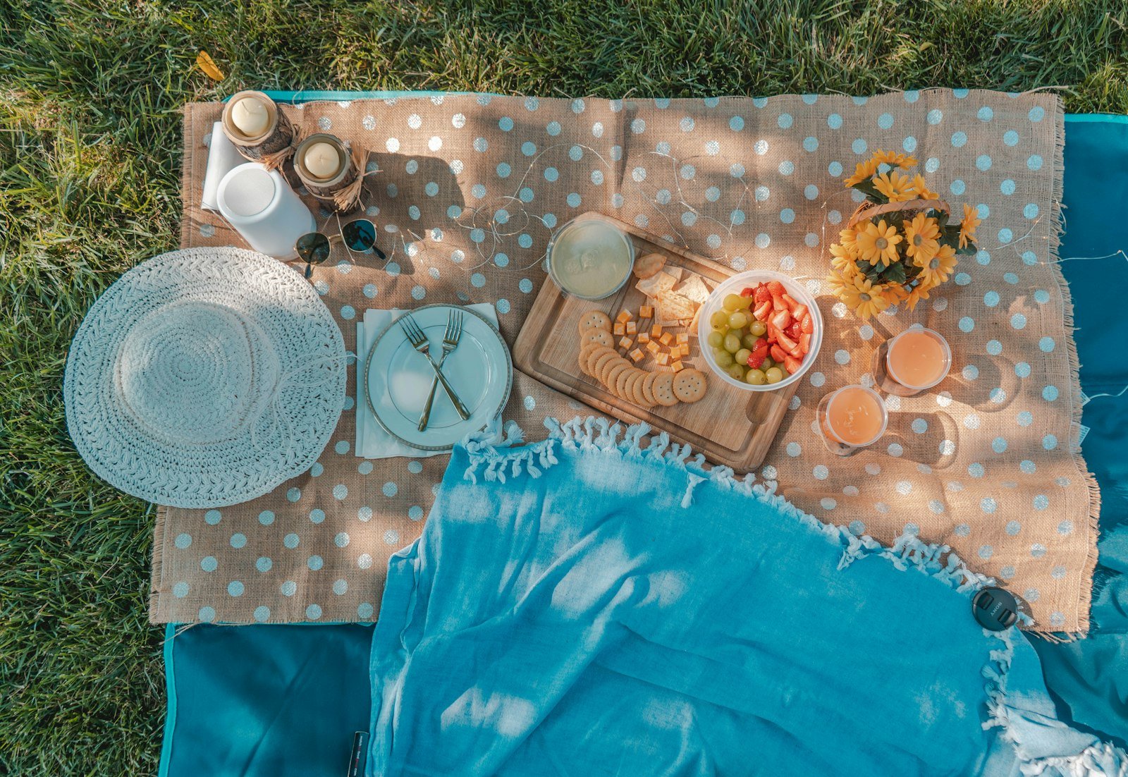 A private dinner set for a special night in.